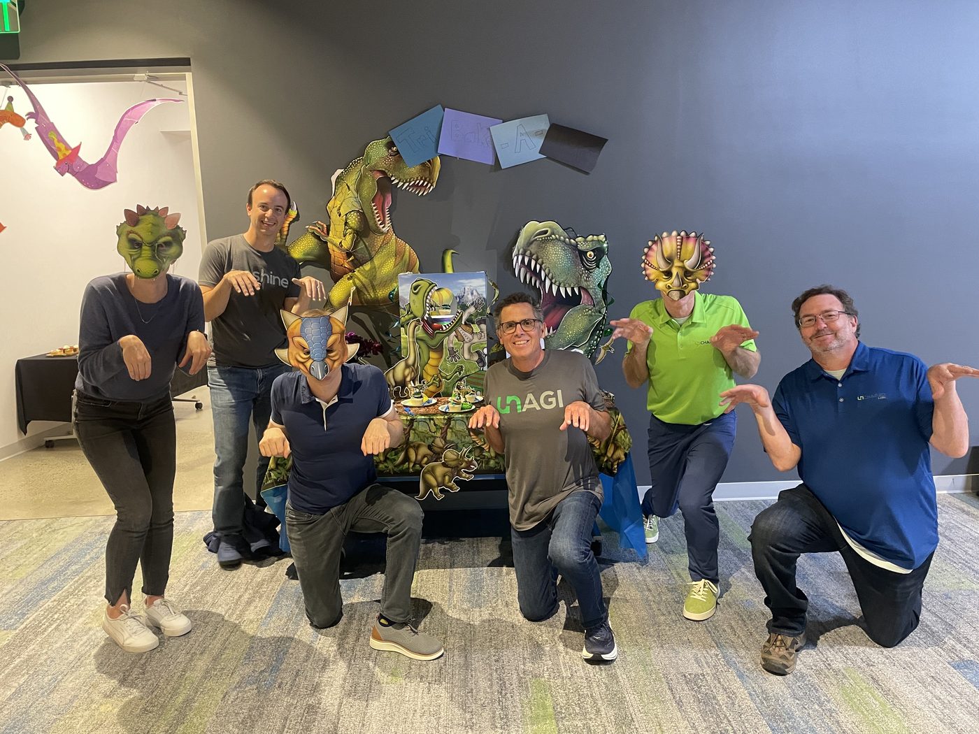 When the entire team commits to the theme.